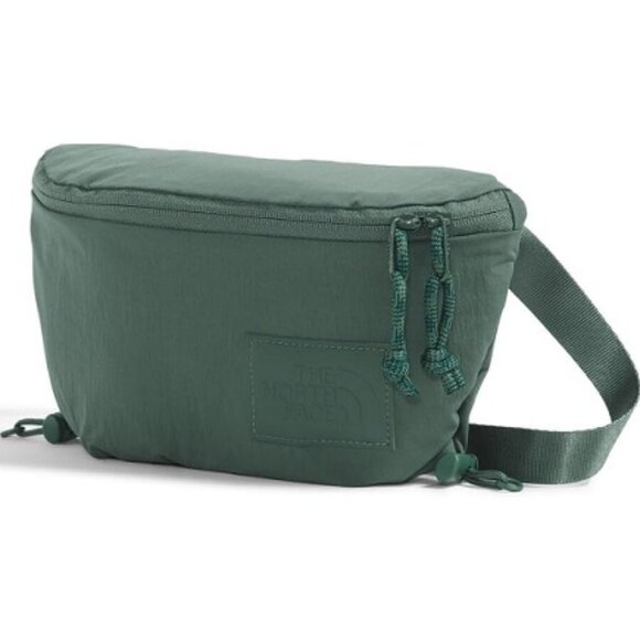 NEW North Face Never Stop Lumbar Pack Crossbody Bag NWT Duck Green Waist Fanny - Picture 9 of 11